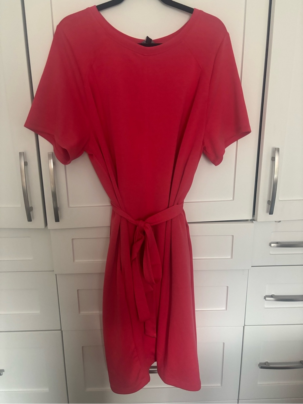 Lane Bryant Tie-Waist Midi Dress